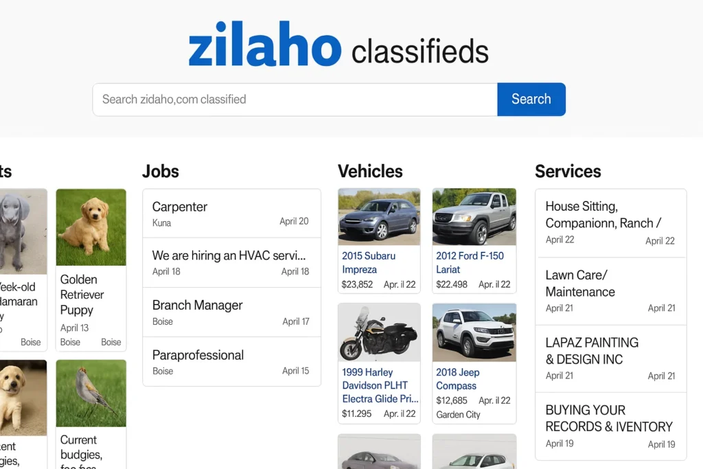 zidaho classifieds